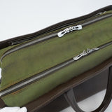 【6hf6361-k】ルイヴィトン ビジネスバッグ タイガ ネフスキー M30878 グリズリ【中古】メンズ