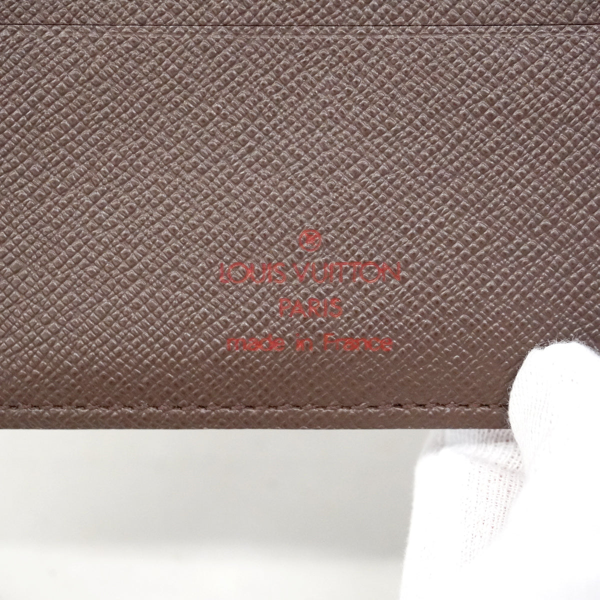 【6hf6363-k】ルイヴィトン 財布 ダミエ ポルトフォイユミュルティプル N60895 エベヌ【中古】メンズ