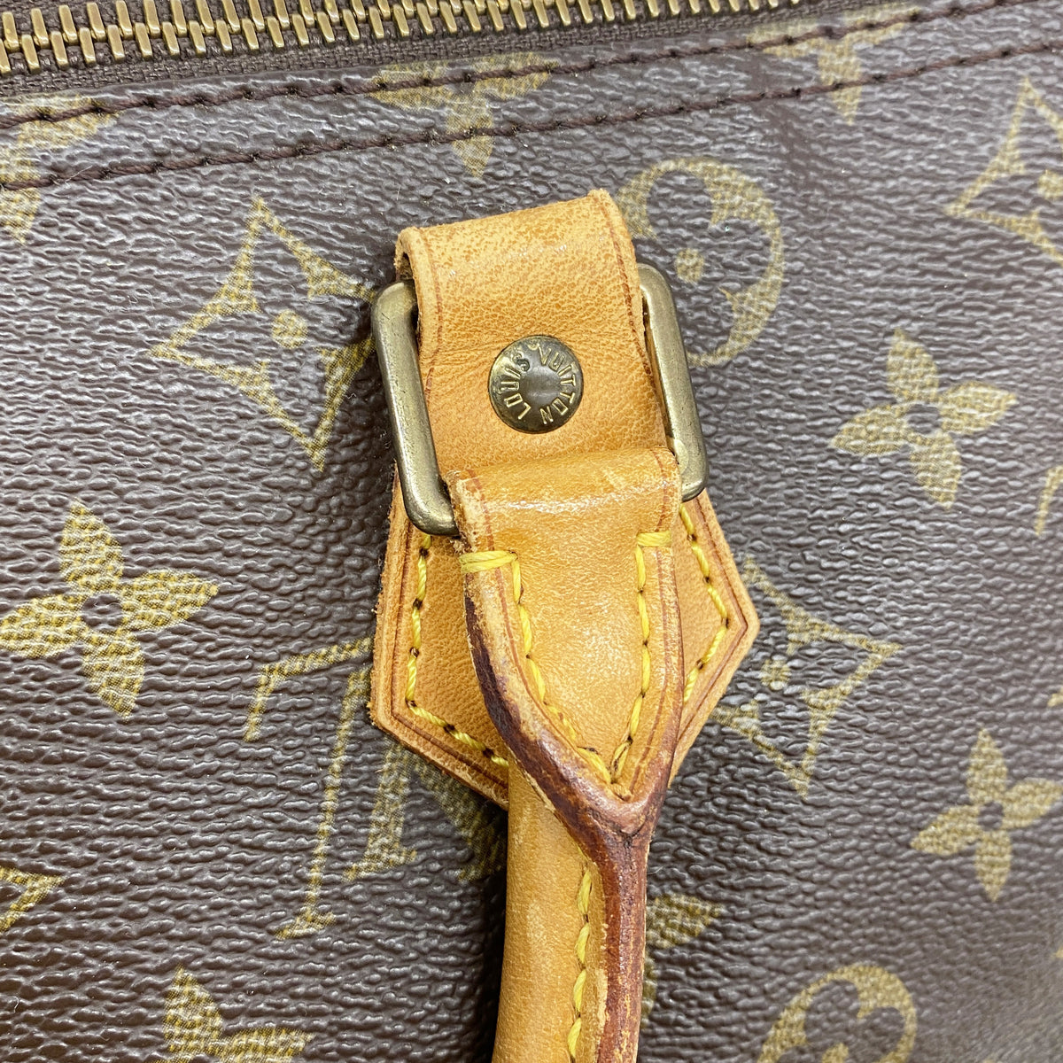 【6hf6366】ルイヴィトン ハンドバッグ モノグラム スピーディ30 M41108 ブラウン【中古】レディース