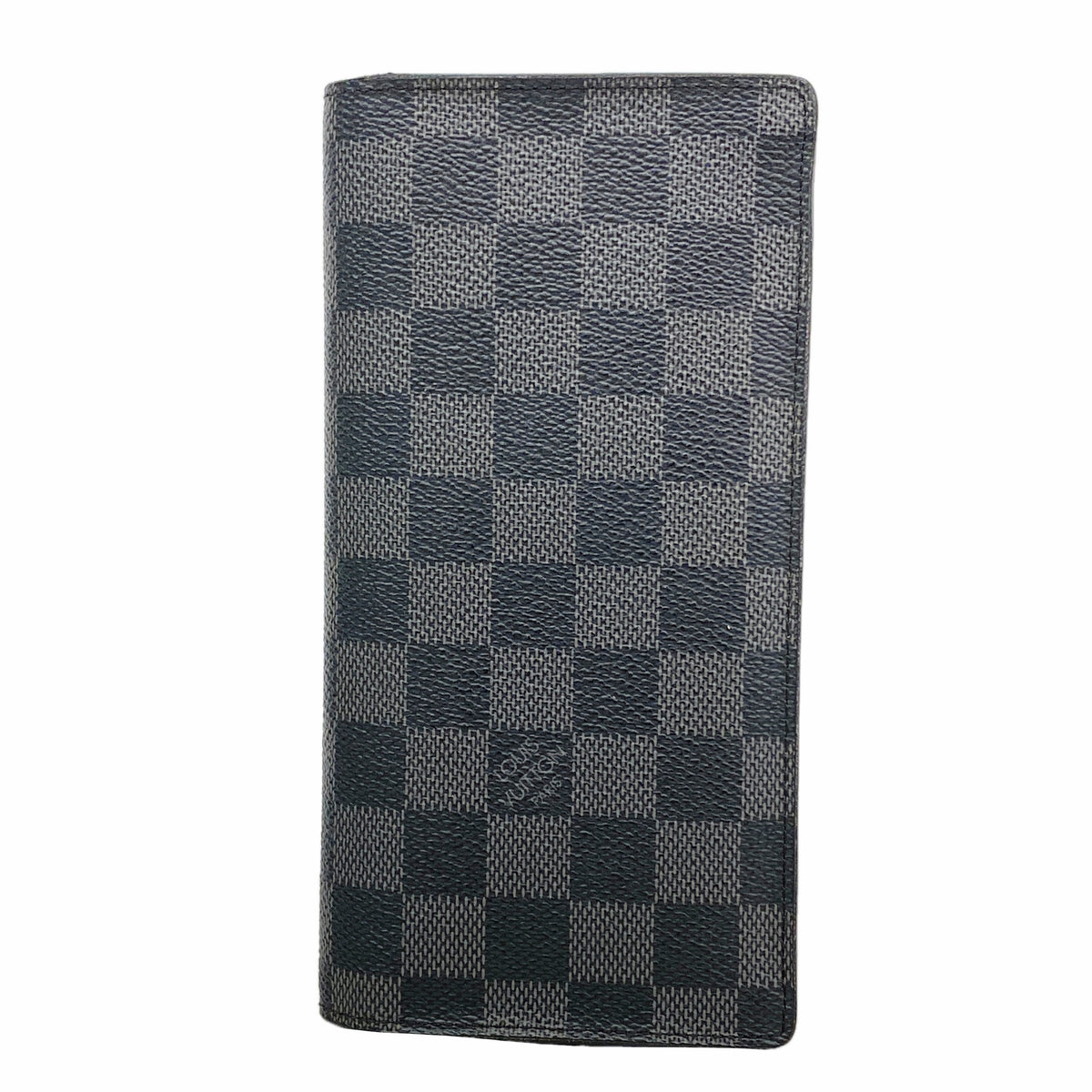 【6hf6372】ルイヴィトン 長財布 ダミエ・グラフィット ポルトフォイユブラザ N62665 ブラック グレー 旧型【中古】メンズ