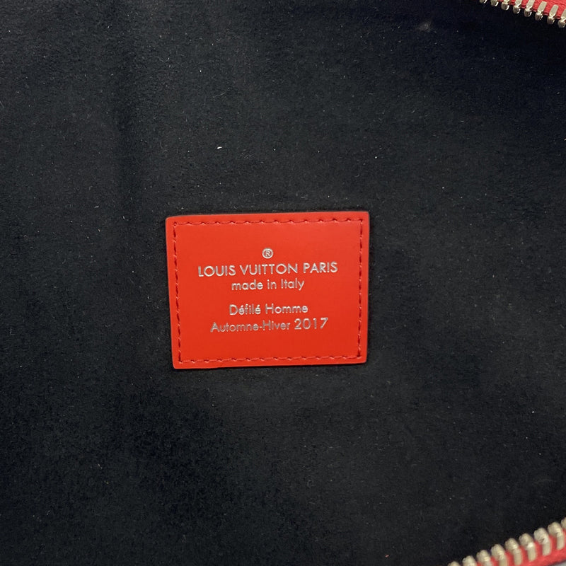 【6hf6378】ルイヴィトン ウエストバッグ エピ バムバッグ/シュプリームコラボ M53418 レッド【中古】メンズ