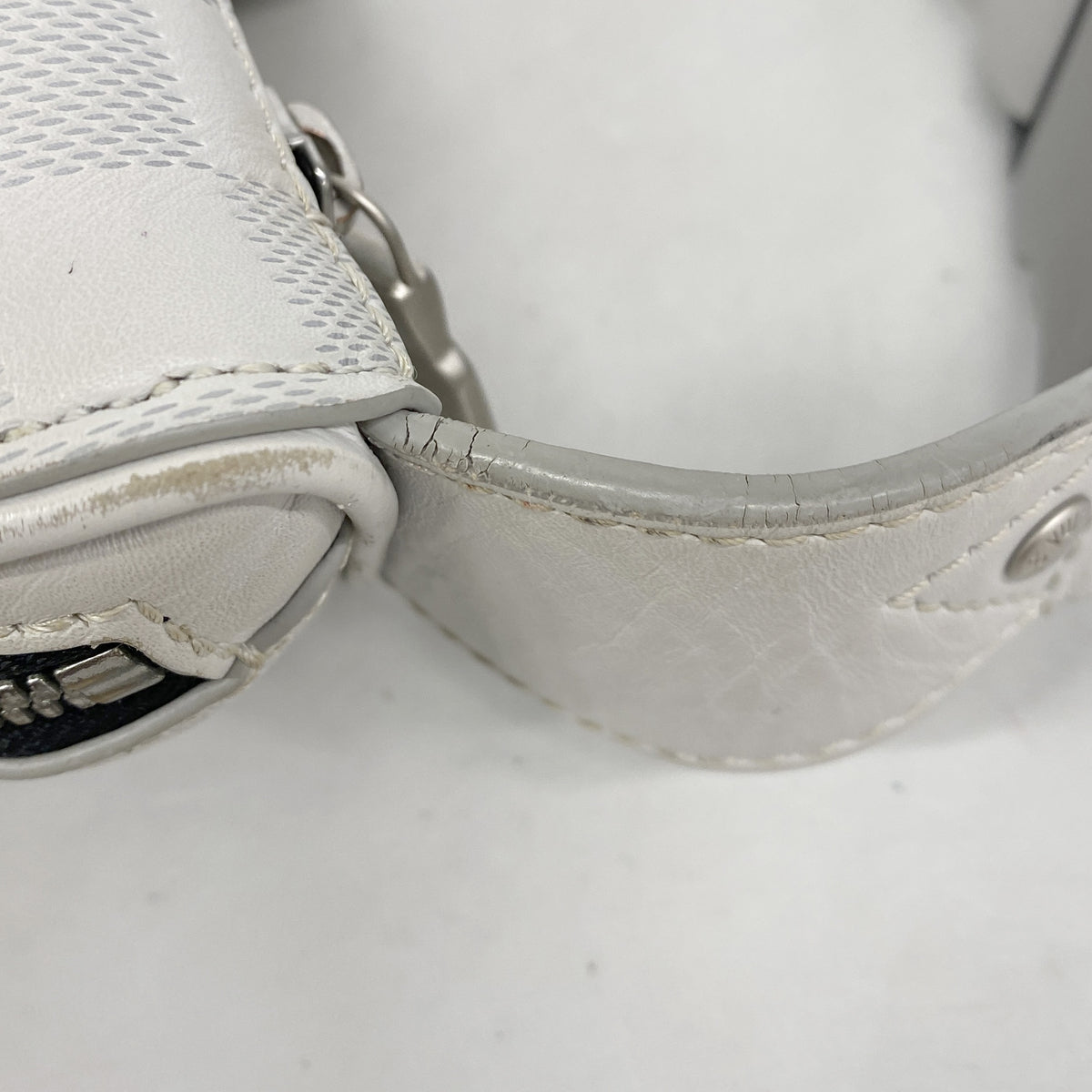 【6hf6379】ルイヴィトン ウエストバッグ ダミエ・アンフィニ バムバッグ N40326 ブロン【中古】メンズ