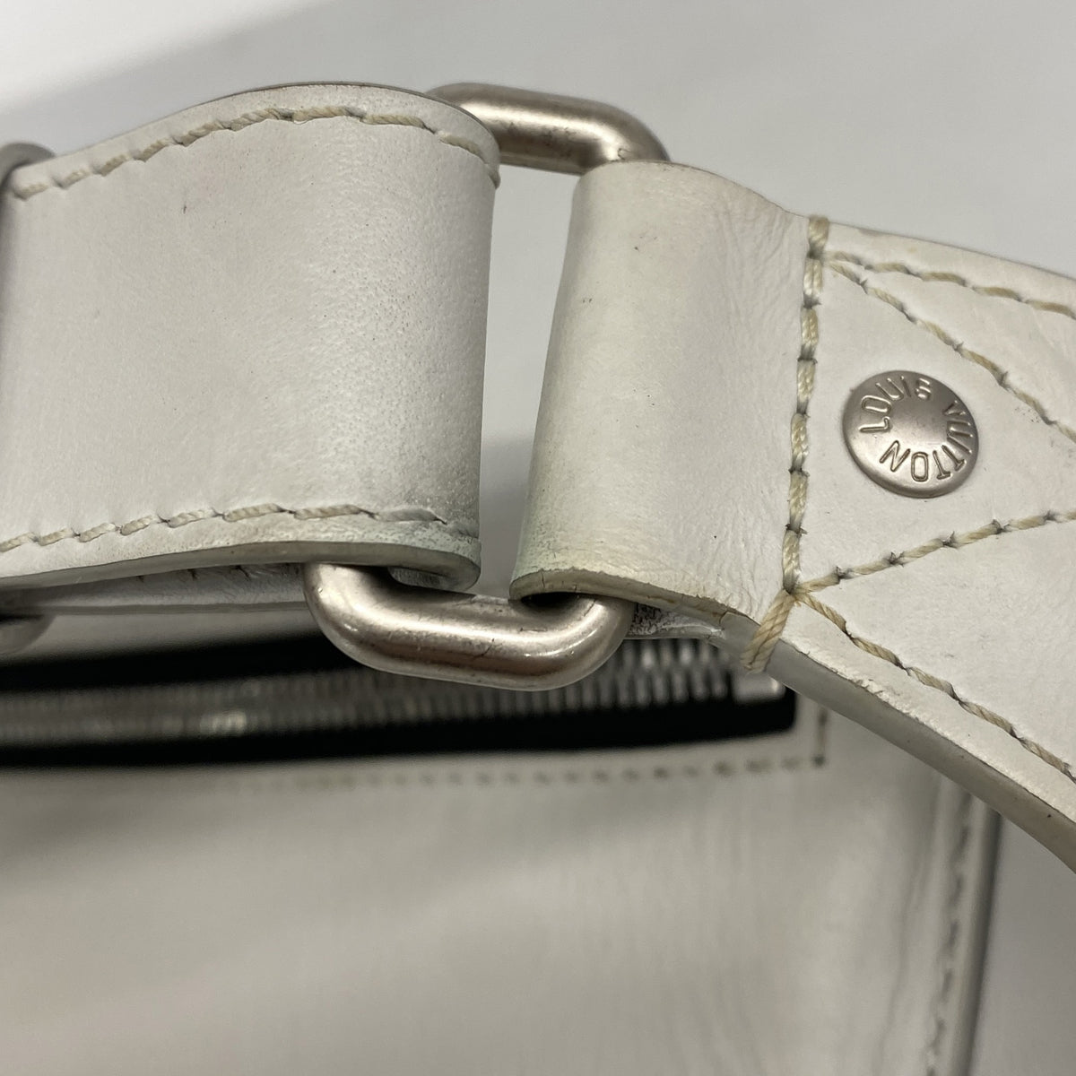 【6hf6379】ルイヴィトン ウエストバッグ ダミエ・アンフィニ バムバッグ N40326 ブロン【中古】メンズ
