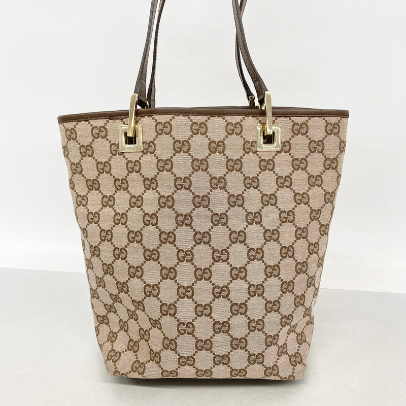 【6hf6396】グッチ トートバッグ 002 1099 キャンバス ピンク シャンパンゴールド金具【中古】レディース