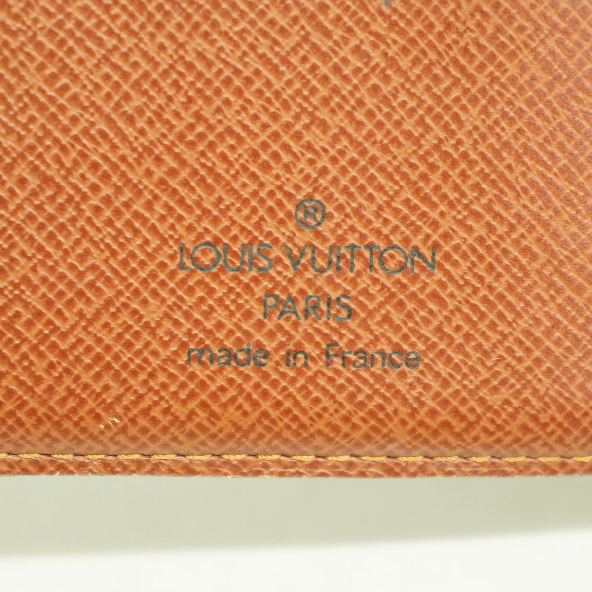 【6hf6406】ルイヴィトン 財布 モノグラム ポルトパピエジップ M61207 ブラウン【中古】レディース