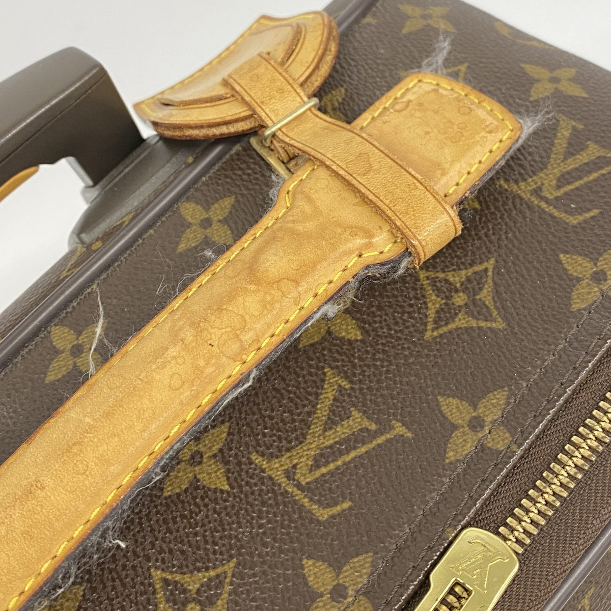 【6hf6415】ルイヴィトン キャリーバッグ モノグラム ぺガス45 M23293 ブラウン【中古】メンズ レディース ユニセックス