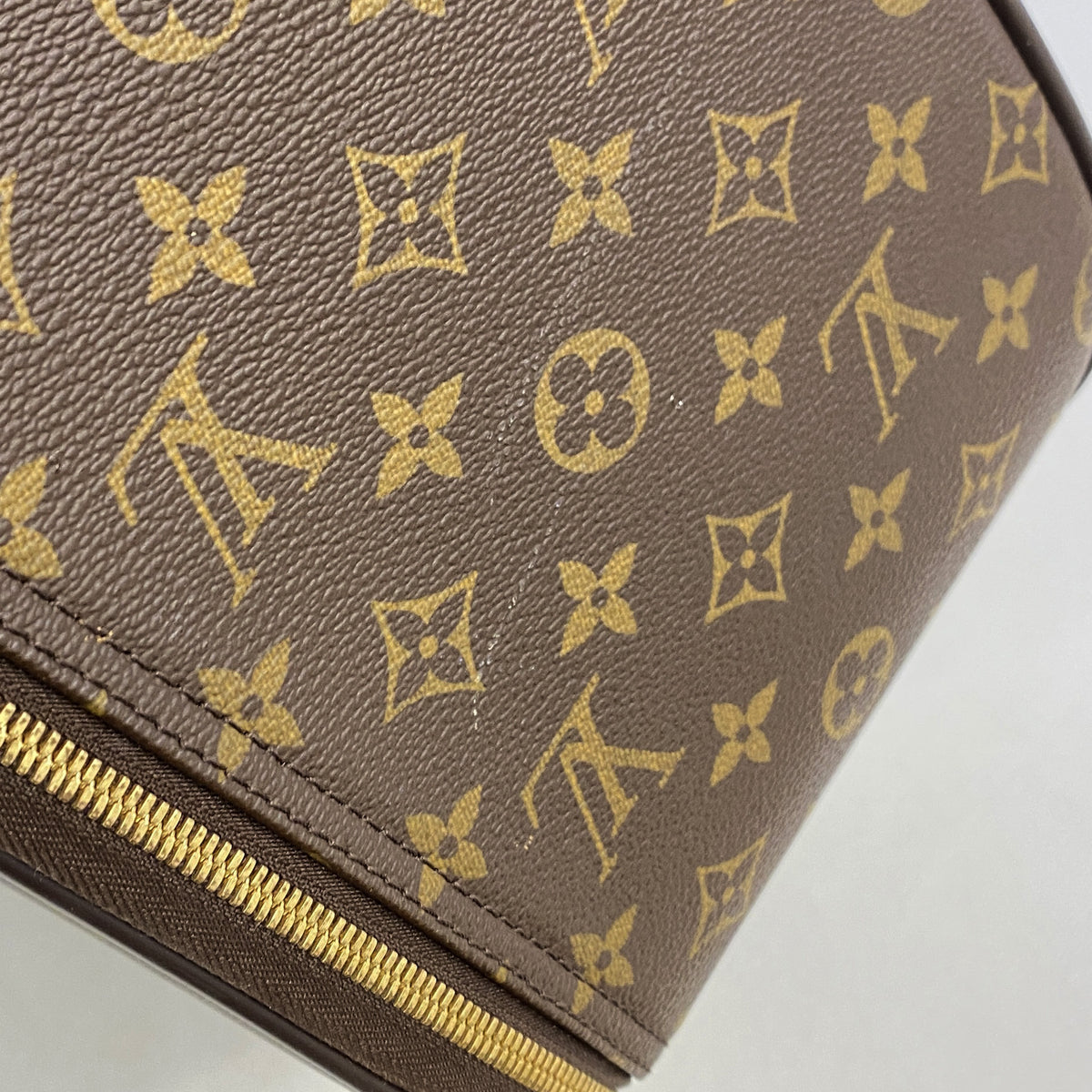 【6hf6415】ルイヴィトン キャリーバッグ モノグラム ぺガス45 M23293 ブラウン【中古】メンズ レディース ユニセックス