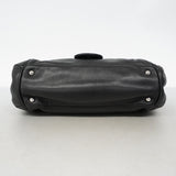 【6hf6416】シャネル ショルダーバッグ チェーンショルダー ラムスキン ブラック シルバー金具【中古】レディース