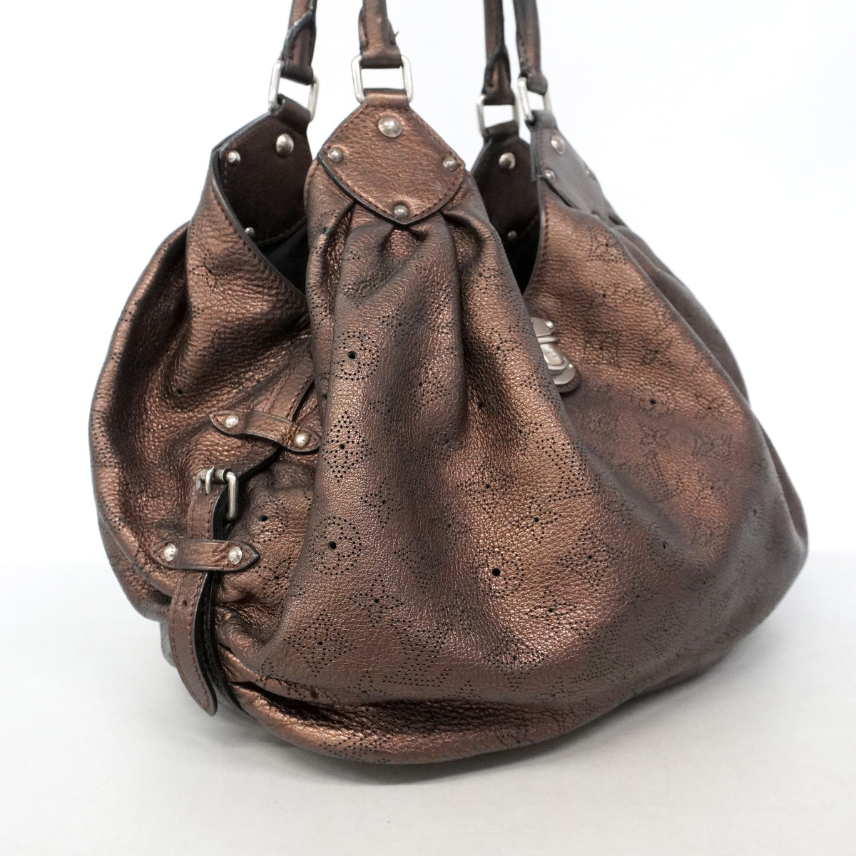 【6hf6424】ルイヴィトン トートバッグ マヒナ L M95766 モルドレ【中古】レディース