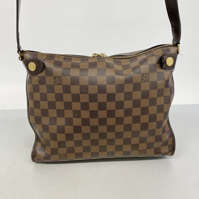 【6hf6426】ルイヴィトン ショルダーバッグ ダミエ ドゥオモ N41425 エベヌ【中古】レディース