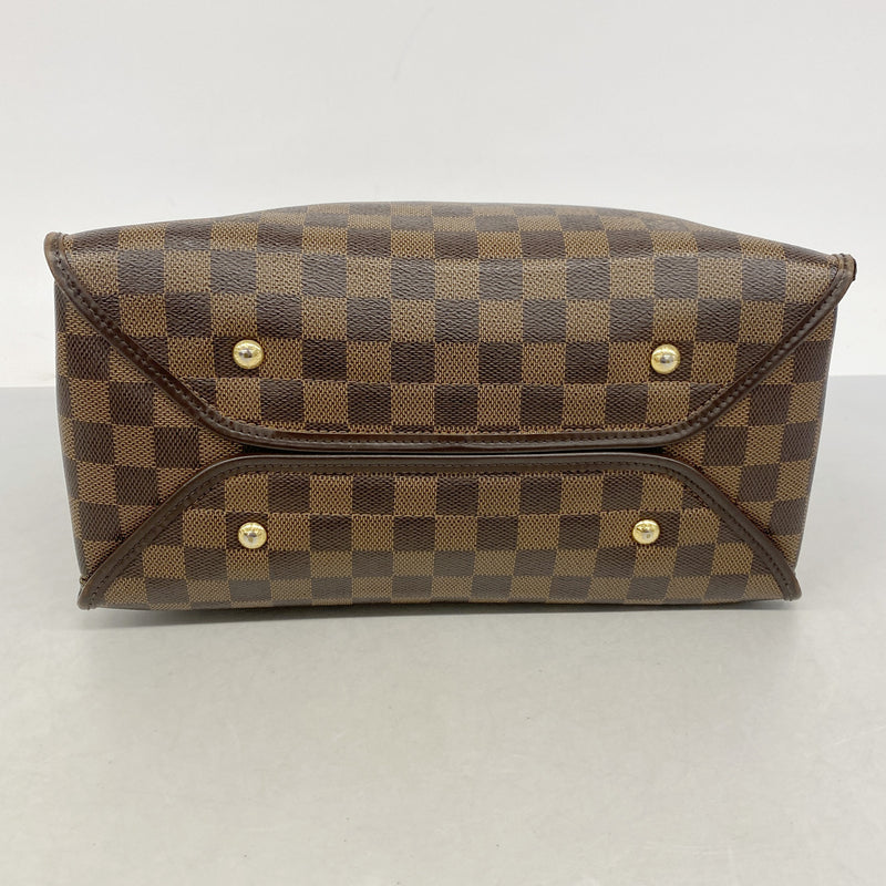 【6hf6426】ルイヴィトン ショルダーバッグ ダミエ ドゥオモ N41425 エベヌ【中古】レディース