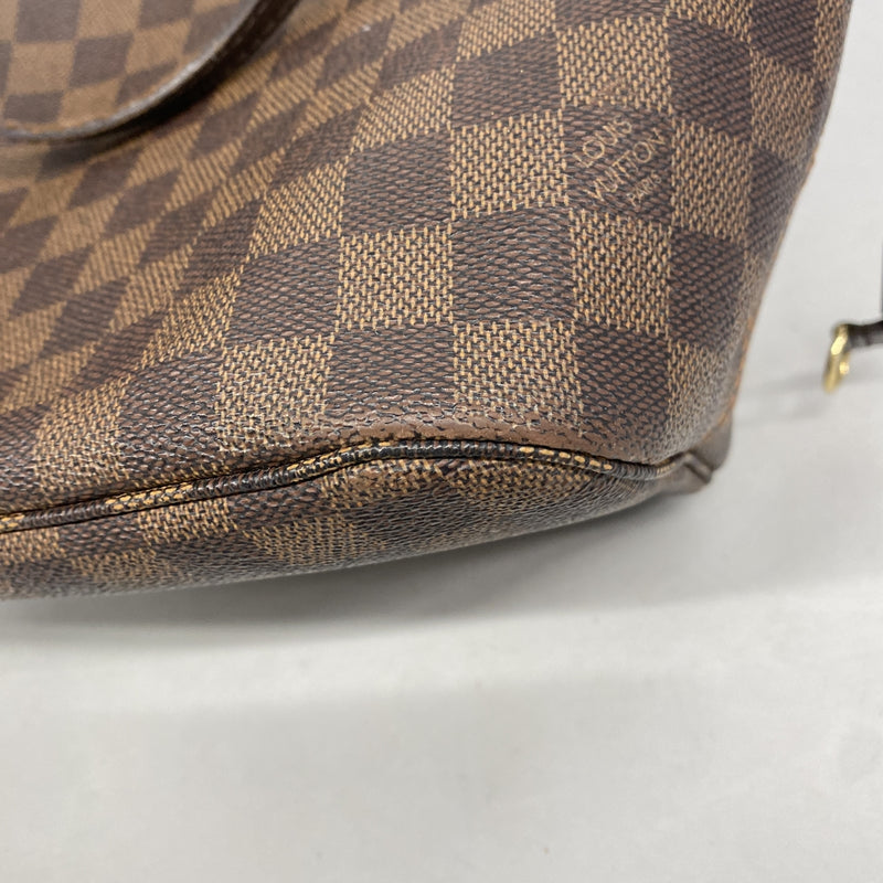 【6hf6427】ルイヴィトン トートバッグ ダミエ ネヴァーフルMM N51105 エベヌ【中古】レディース