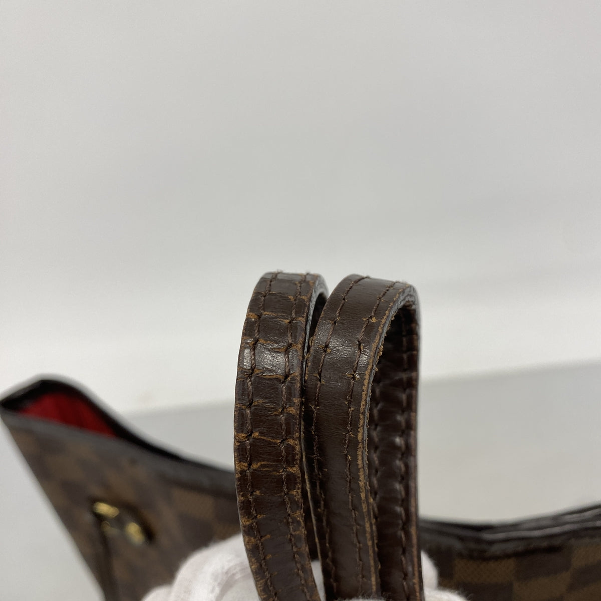 【6hf6427】ルイヴィトン トートバッグ ダミエ ネヴァーフルMM N51105 エベヌ【中古】レディース