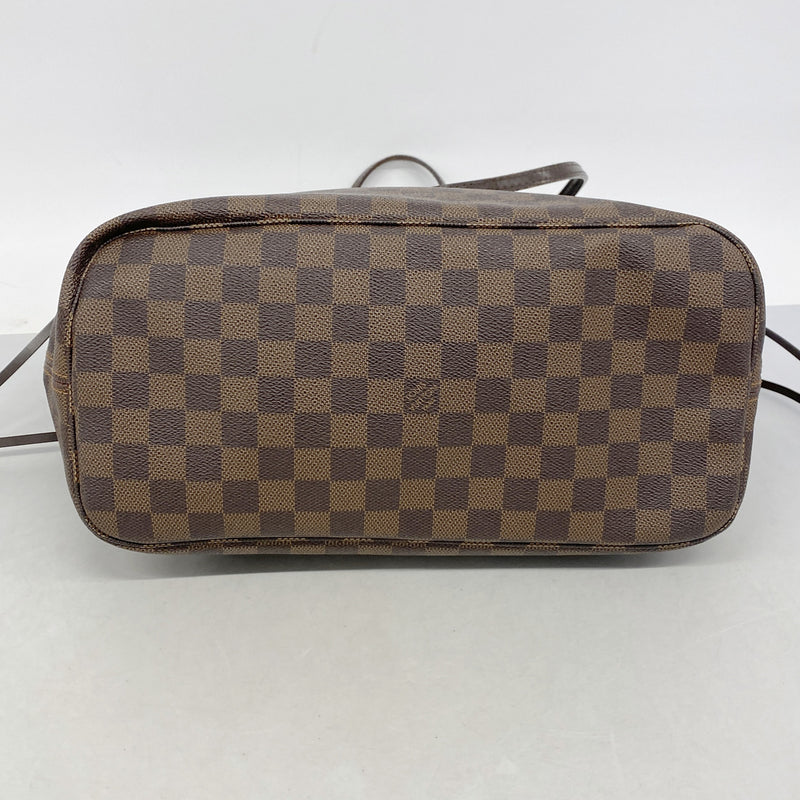 【6hf6427】ルイヴィトン トートバッグ ダミエ ネヴァーフルMM N51105 エベヌ【中古】レディース