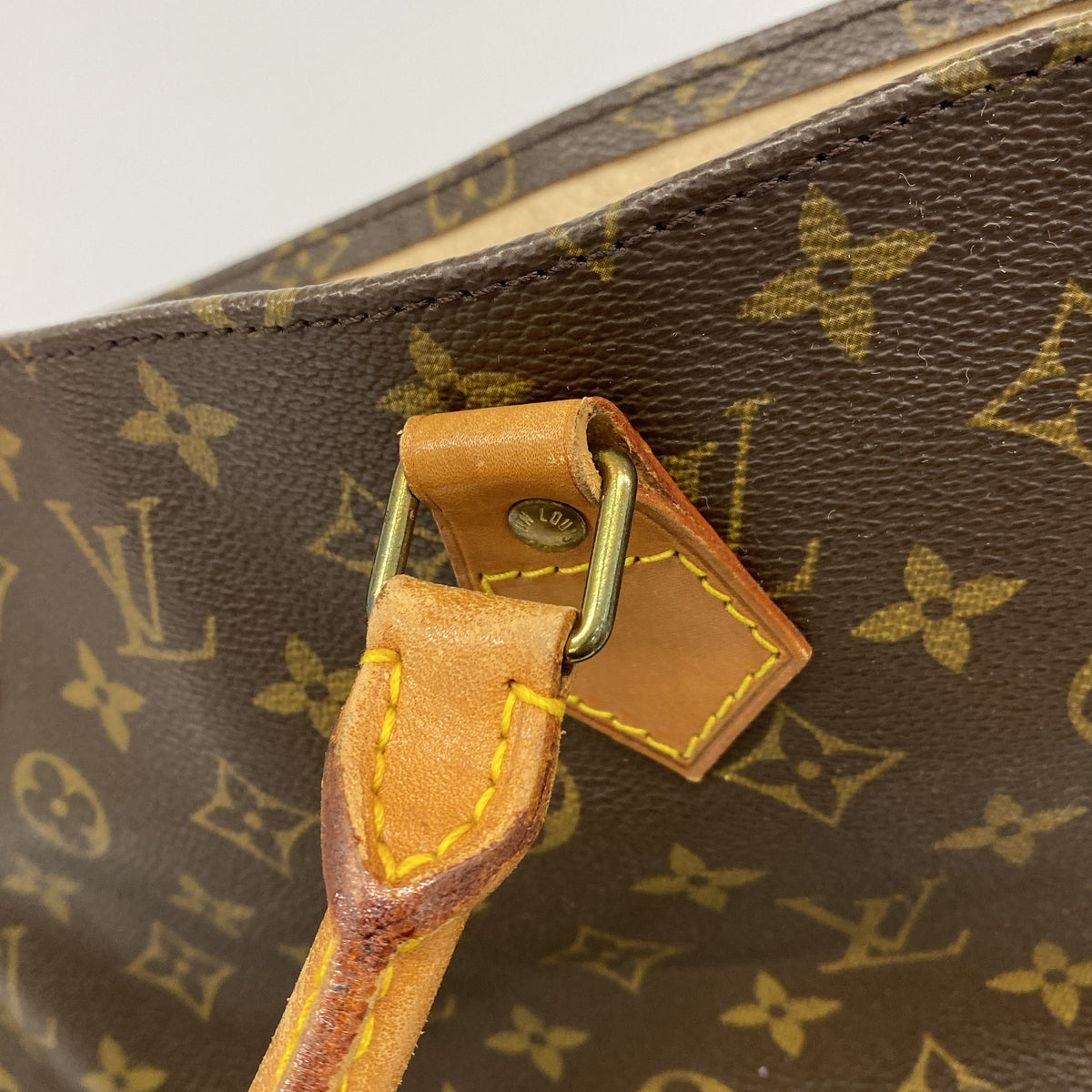 【6hf6430】ルイヴィトン トートバッグ モノグラム サックプラ M51140 ブラウン【中古】レディース
