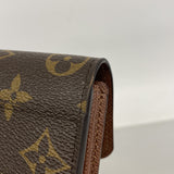 【6hf6431】ルイヴィトン 長財布 モノグラム ポルトフォイユサラ M60531 ブラウン【中古】メンズ レディース ユニセックス