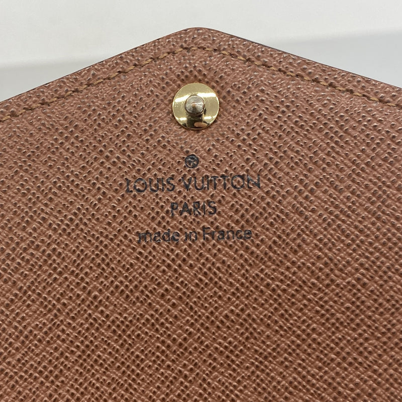 【6hf6431】ルイヴィトン 長財布 モノグラム ポルトフォイユサラ M60531 ブラウン【中古】メンズ レディース ユニセックス