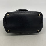 【6hf6434】シャネル トートバッグ カンボン ラムスキン ブラック シルバー金具【中古】レディース