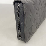 【6hf6451】ルイヴィトン 長財布 モノグラム・シャドウ ジッピーウォレットホリゾンタル M80333 ブラック【中古】メンズ