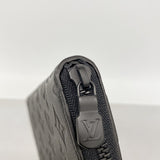 【6hf6451】ルイヴィトン 長財布 モノグラム・シャドウ ジッピーウォレットホリゾンタル M80333 ブラック【中古】メンズ