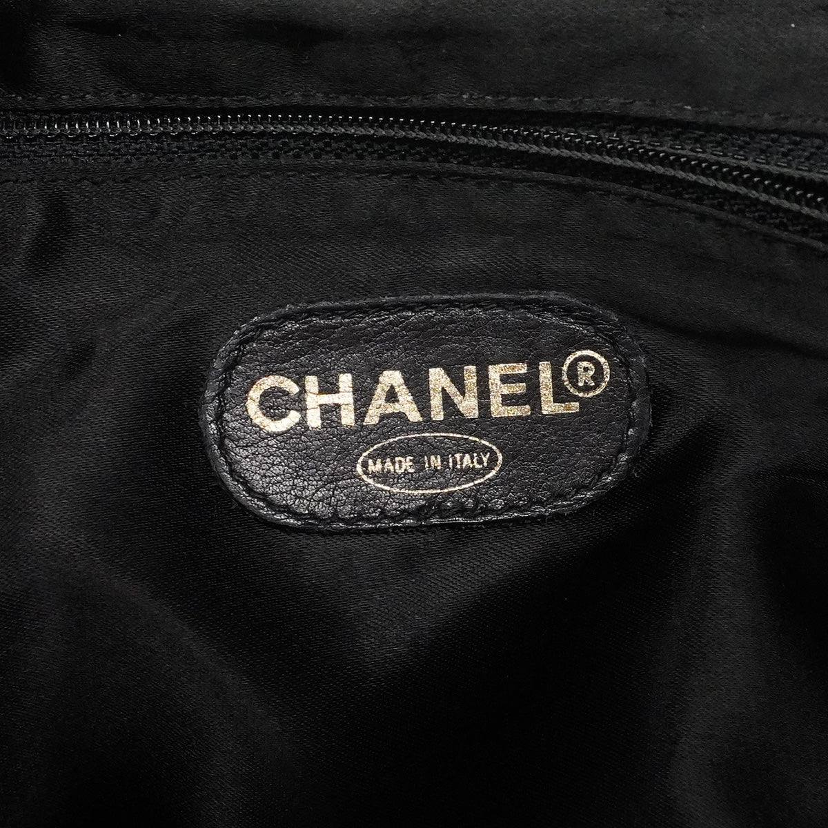 【6hf6474】シャネル リュック・デイパック マトラッセ ラムスキン ブラック ゴールド金具【中古】レディース