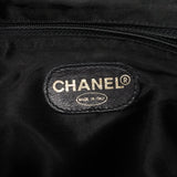 【6hf6474】シャネル リュック・デイパック マトラッセ ラムスキン ブラック ゴールド金具【中古】レディース