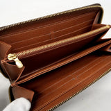 【6ia0014】ルイヴィトン 長財布 モノグラム ジッピーウォレット M60017 ブラウン【中古】メンズ レディース ユニセックス