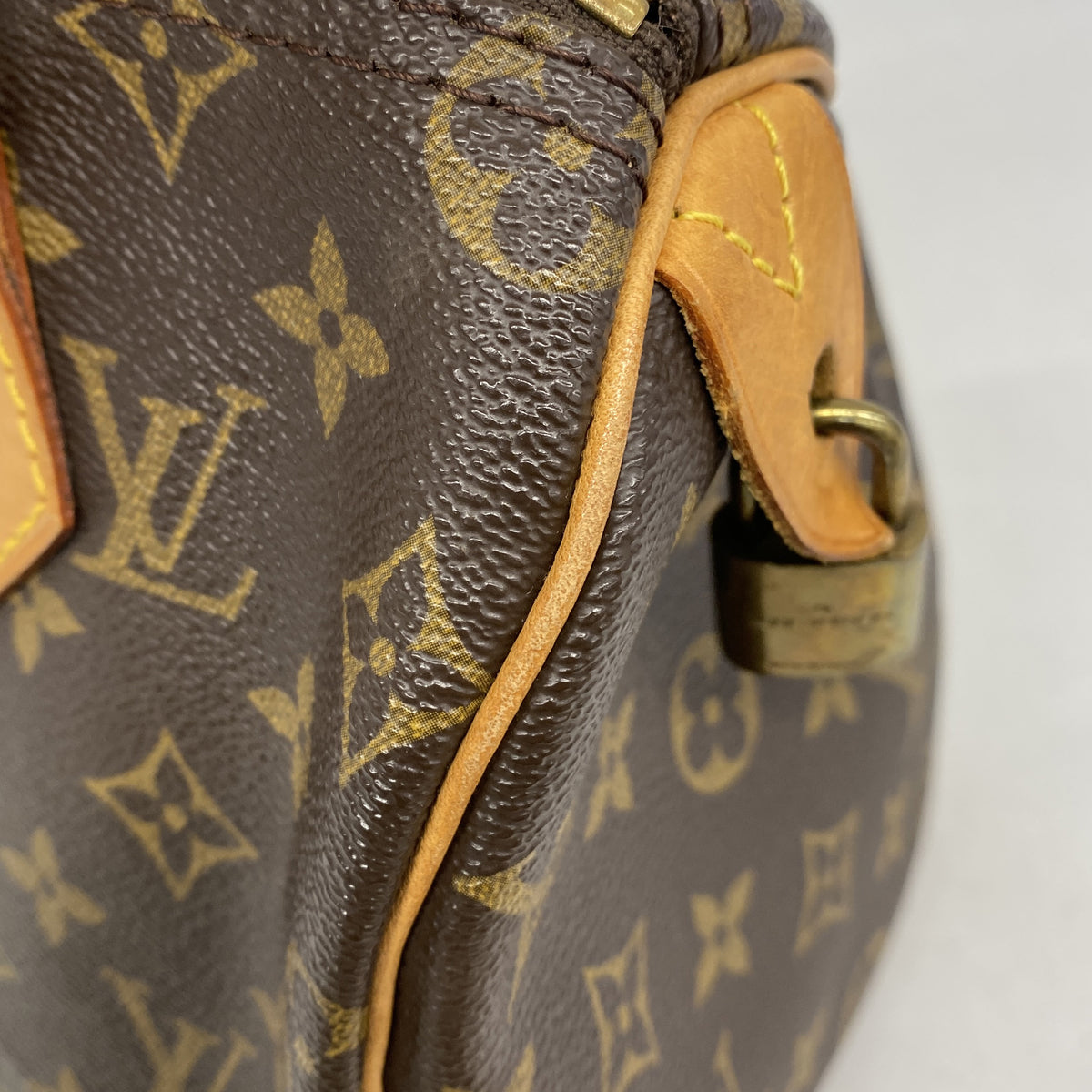 【6ia0020】ルイヴィトン ハンドバッグ モノグラム スピーディ25 M41109 ブラウン【中古】レディース