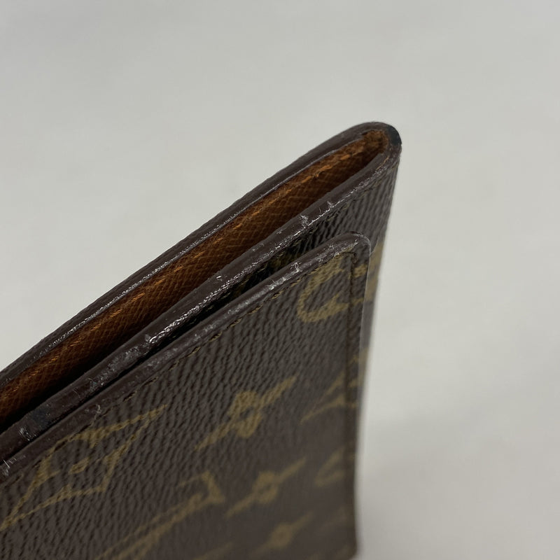 【6ia0024】ルイヴィトン 長札入れ モノグラム ポルトサークルバイフォールド M61820 ブラウン【中古】レディース