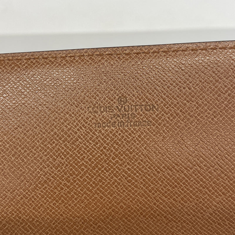 【6ia0024】ルイヴィトン 長札入れ モノグラム ポルトサークルバイフォールド M61820 ブラウン【中古】レディース
