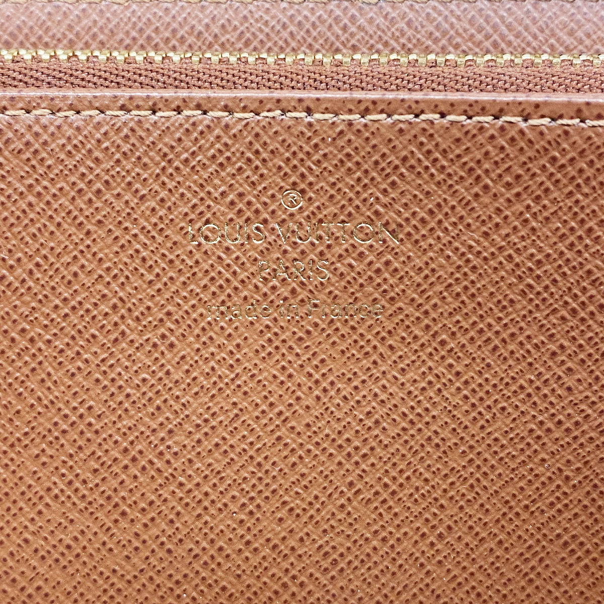 【6ia0033】ルイヴィトン 長財布 モノグラム ジッピーウォレット M42616 ブラウン【中古】メンズ レディース ユニセックス