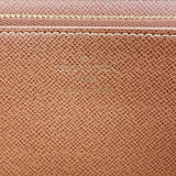 【6ia0033】ルイヴィトン 長財布 モノグラム ジッピーウォレット M42616 ブラウン【中古】メンズ レディース ユニセックス