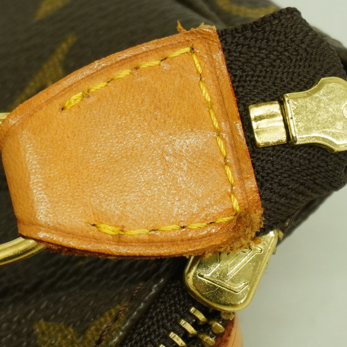 【6ia0039】ルイヴィトン ポーチ モノグラム ポシェットアクセソワール M51980 ブラウン【中古】レディース