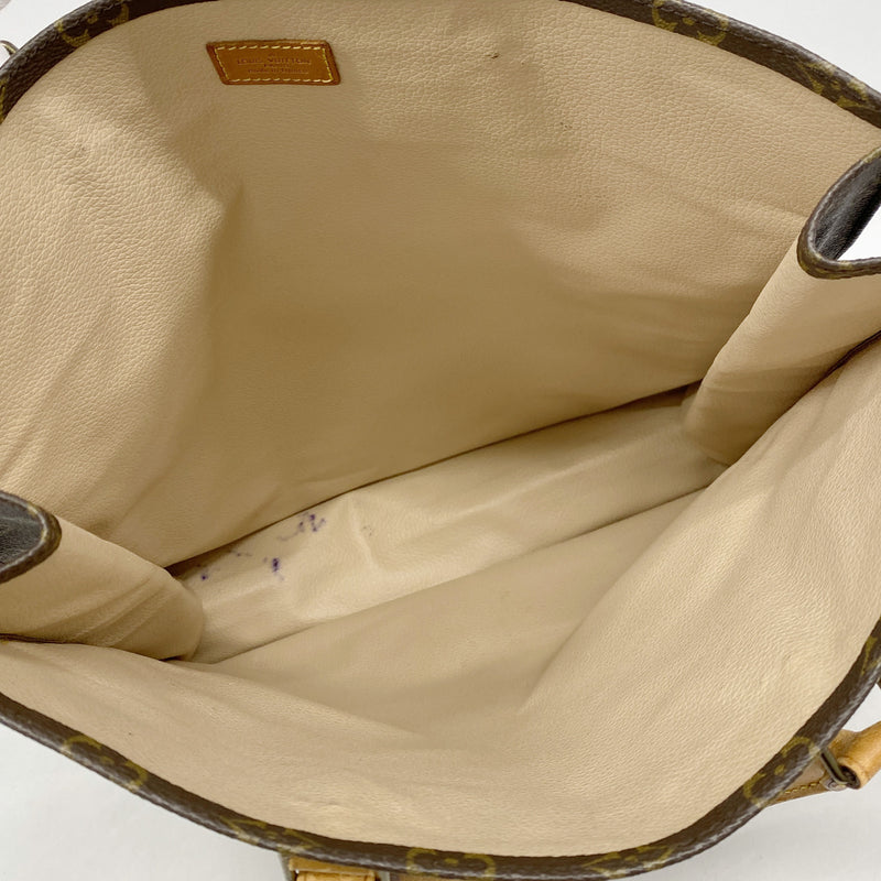 【6ia0058】ルイヴィトン トートバッグ モノグラム サックプラ M51140 ブラウン【中古】レディース