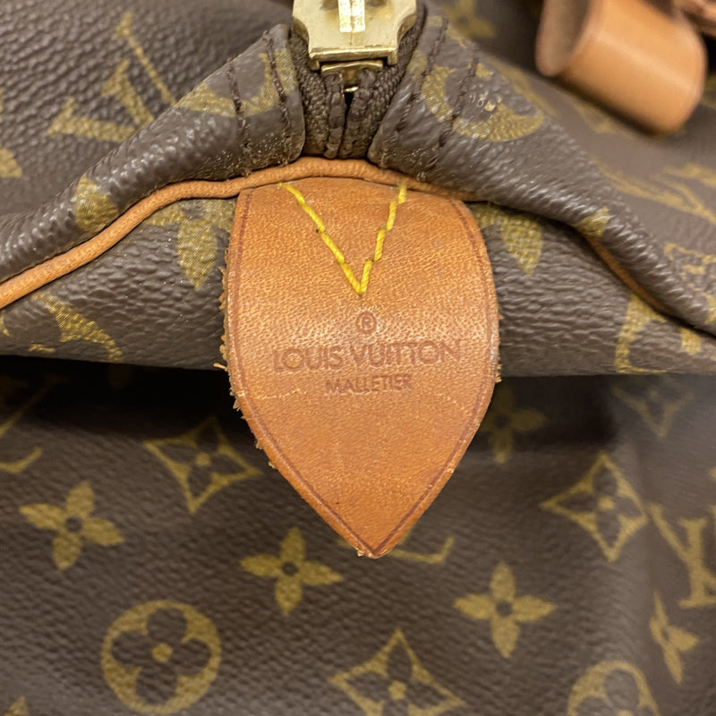 【6ia0059】ルイヴィトン ボストンバッグ モノグラム キーポル50 M41426 ブラウン【中古】メンズ レディース ユニセックス