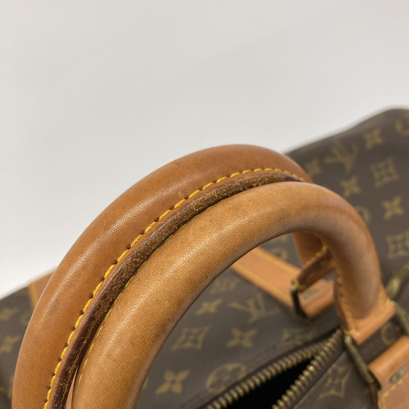 【6ia0059】ルイヴィトン ボストンバッグ モノグラム キーポル50 M41426 ブラウン【中古】メンズ レディース ユニセックス