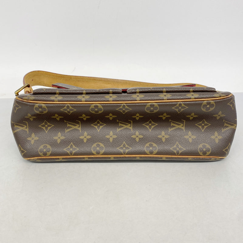 【6ia0067】ルイヴィトン ショルダーバッグ モノグラム ヴィバシテGM M51163 ブラウン【中古】レディース