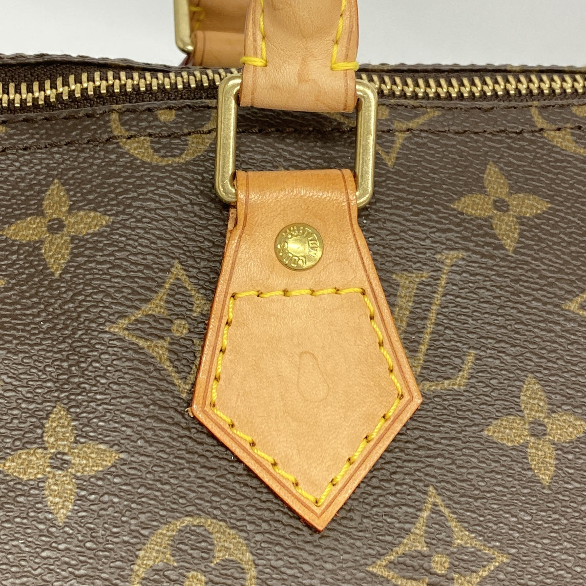 【6ia0080】ルイヴィトン ハンドバッグ モノグラム スピーディ35 M41107 ブラウン【中古】レディース