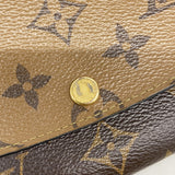 【6ia0094】ルイヴィトン 長財布 モノグラム・リバース ポルトフォイユエミリー M82157 ブラウン【中古】レディース