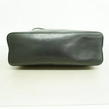 【6ia0097】シャネル トートバッグ ラムスキン ブラック ゴールド金具【中古】レディース
