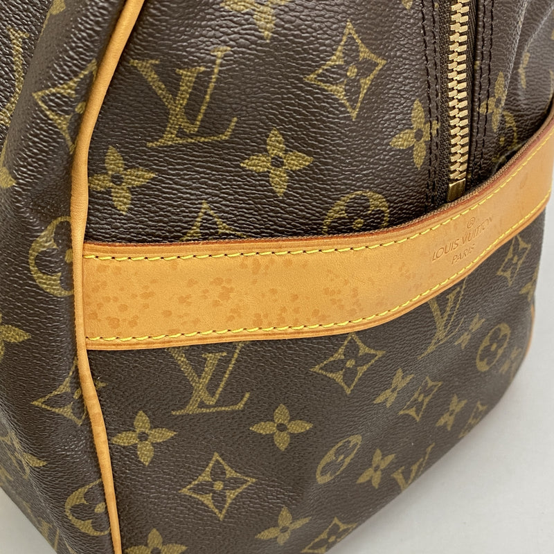 【6ia0109】ルイヴィトン ボストンバッグ モノグラム キャリーオール M40074 ブラウン【中古】メンズ レディース ユニセックス
