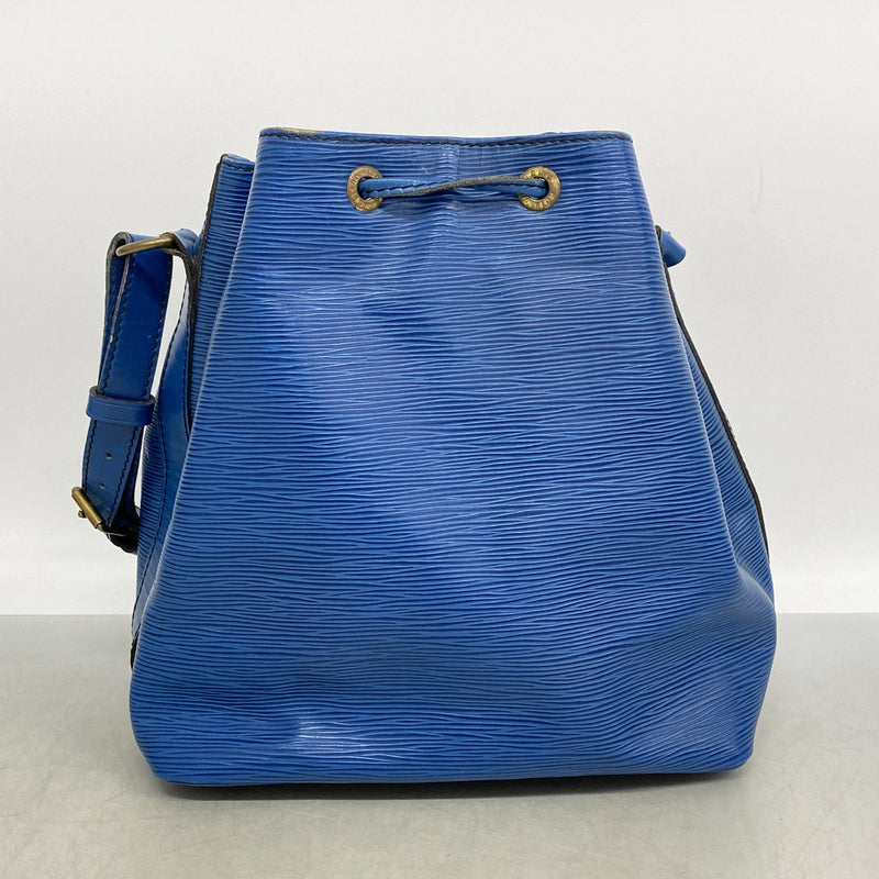 【6ia0113】ルイヴィトン ショルダーバッグ エピ プチノエ M44105 トレドブルー【中古】レディース