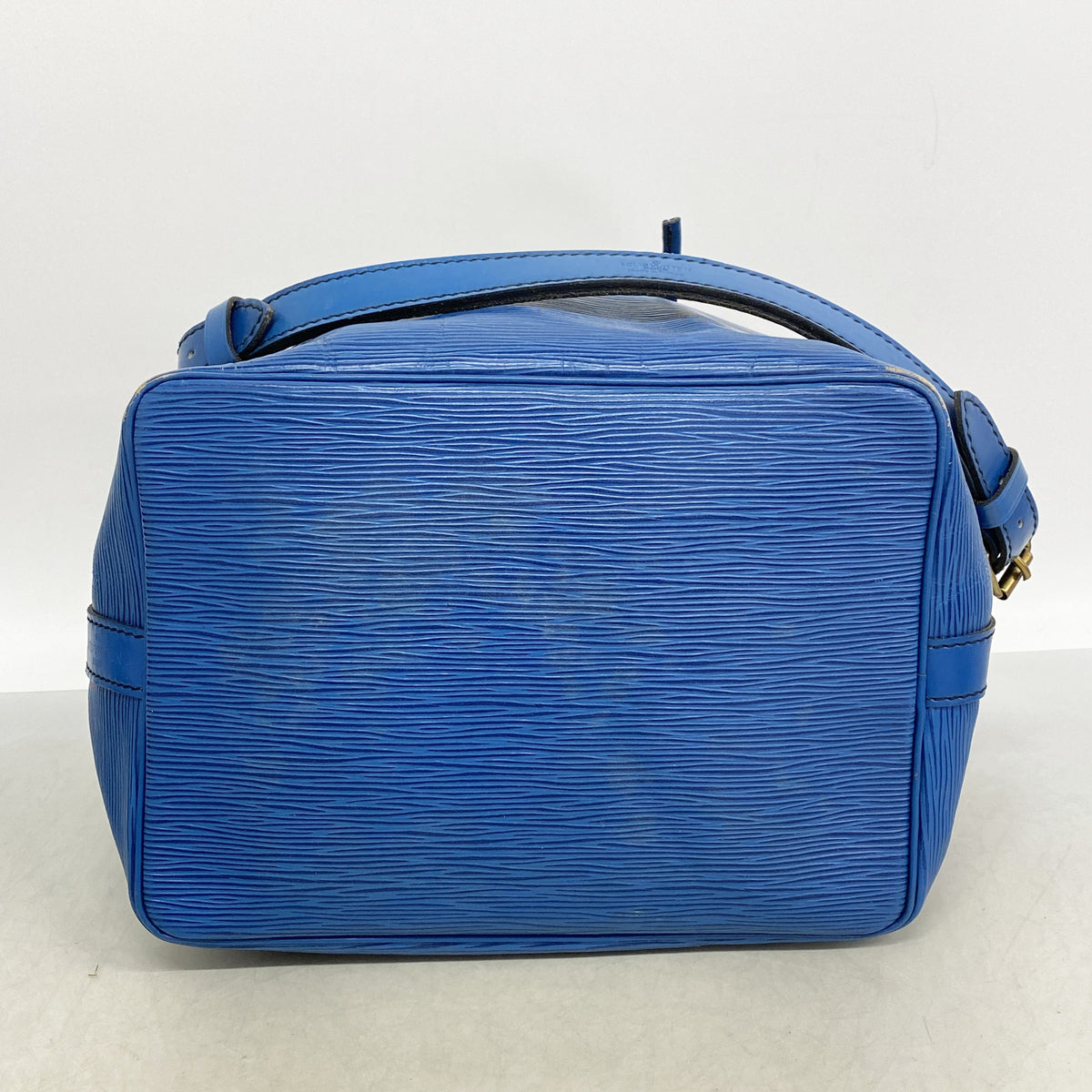 【6ia0113】ルイヴィトン ショルダーバッグ エピ プチノエ M44105 トレドブルー【中古】レディース