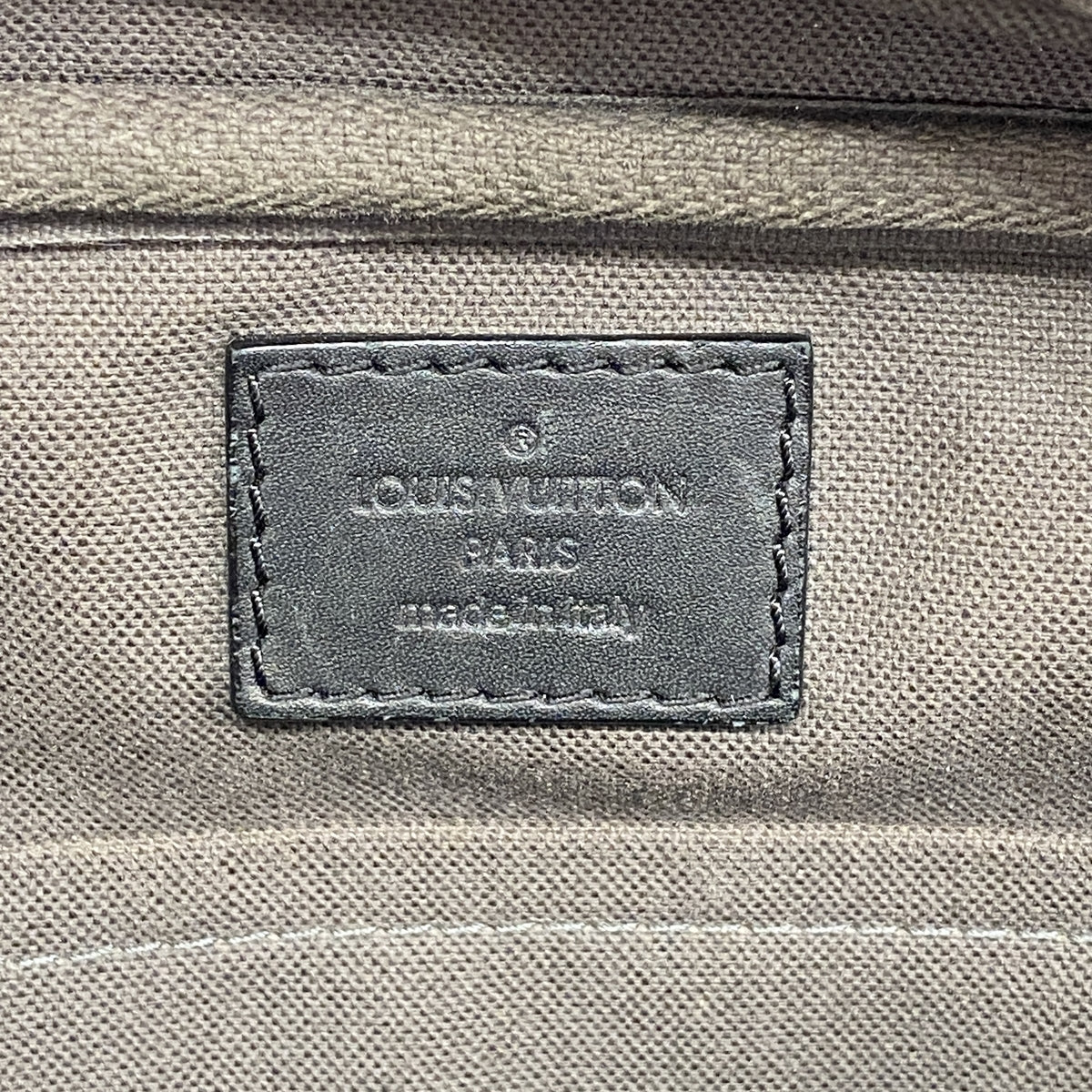 【6ia0114】ルイヴィトン ボディバッグ ダミエ・アンフィニ アンブレール N41288 オニキス【中古】メンズ
