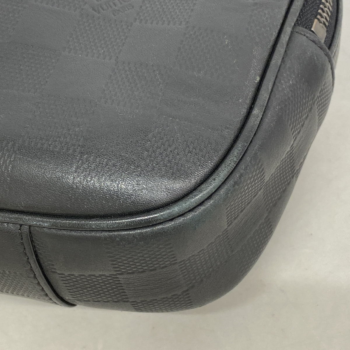 【6ia0114】ルイヴィトン ボディバッグ ダミエ・アンフィニ アンブレール N41288 オニキス【中古】メンズ