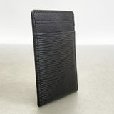 【6ia0118】ルイヴィトン カードケース エピ ポルトカルトパンス M60322 ノワール【中古】メンズ