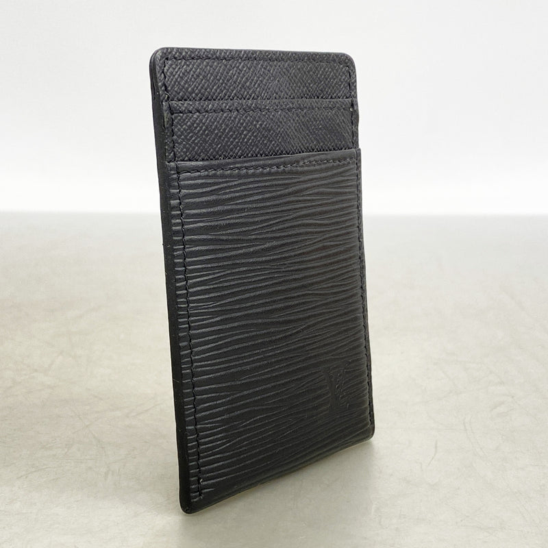 【6ia0118】ルイヴィトン カードケース エピ ポルトカルトパンス M60322 ノワール【中古】メンズ