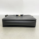 【6ia0127】サルヴァトーレフェラガモ ハンドバッグ ヴァラ レザー ブラック ゴールド金具 2wayバッグ【中古】レディース