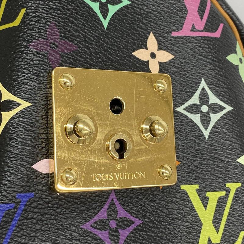 【6ia0132】ルイヴィトン ハンドバッグ モノグラム・マルチカラー スピーディ30 M92642 ノワール【中古】レディース
