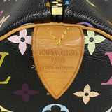 【6ia0132】ルイヴィトン ハンドバッグ モノグラム・マルチカラー スピーディ30 M92642 ノワール【中古】レディース